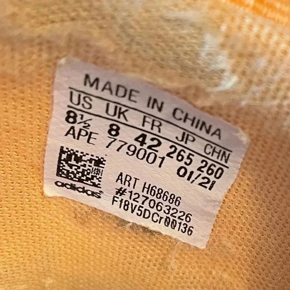 Adidas Harden Vol. 5 Futurenatural Acid Orange RARE Men's Sz 8.5 Women's… - Picture 10 of 12